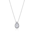 17"" Pear Bloom Diamond Necklace