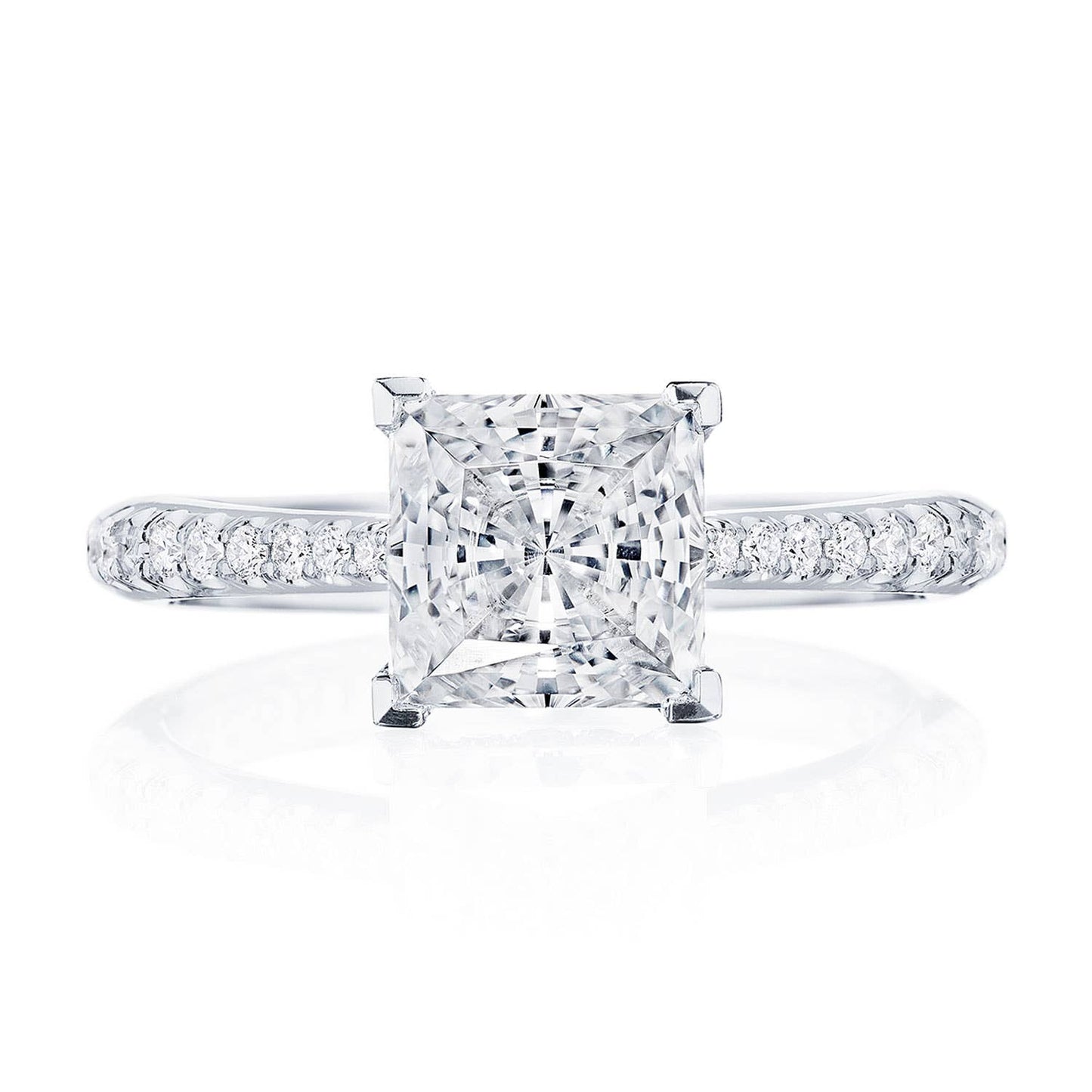 Princess Solitaire Engagement Ring