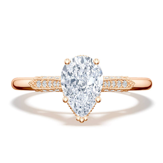 Pear Solitaire Engagement Ring