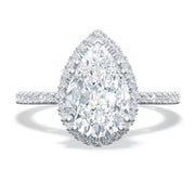 Pear Bloom Engagement Ring