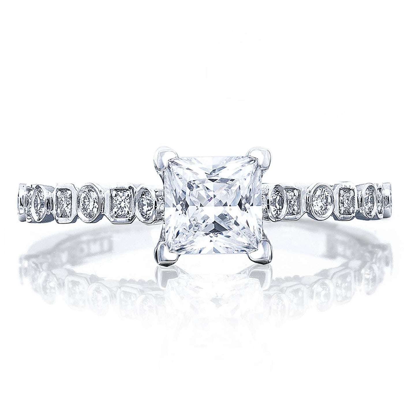 Princess Solitaire Engagement Ring