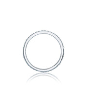 Tacori 18k White Gold Simply Tacori Diamond Eternity Wedding Band (0.46 CTW)