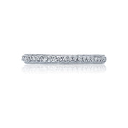 Tacori 18k White Gold Simply Tacori Diamond Wedding Band (0.09 CTW)