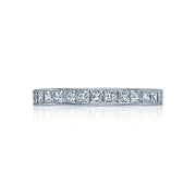 Tacori 18k White Gold Simply Tacori Diamond Wedding Band (1.73 CTW)