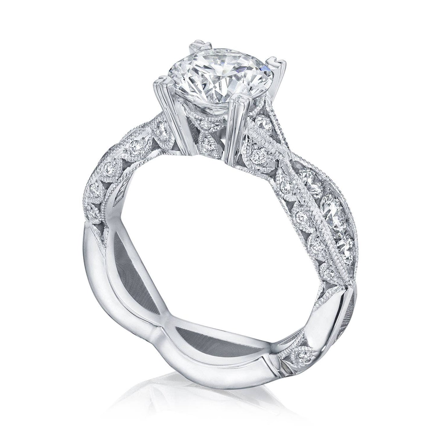 Round Solitaire Engagement Ring