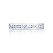 Tacori Dantela 18k White Gold Diamond Wedding Band (0.6 CTW)