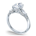 Pear 3-Stone Engagement Ring