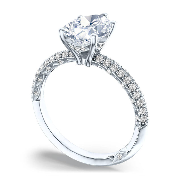 Pear Solitaire Engagement Ring