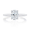 Oval Solitaire Engagement Ring