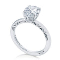 Pear Solitaire Engagement Ring