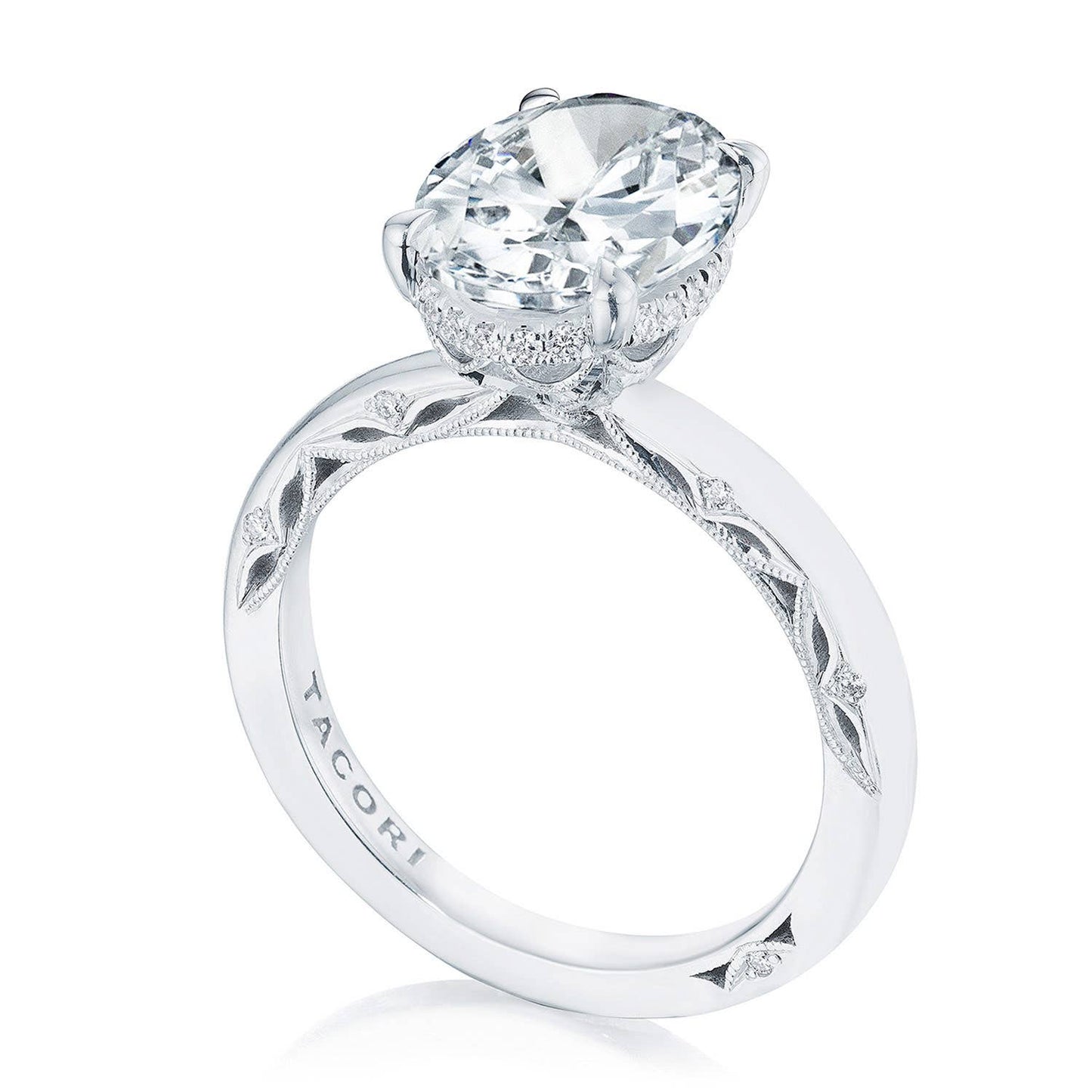 Oval Solitaire Engagement Ring