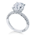 Oval Solitaire Engagement Ring