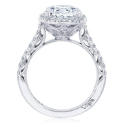 Oval Bloom Engagement Ring