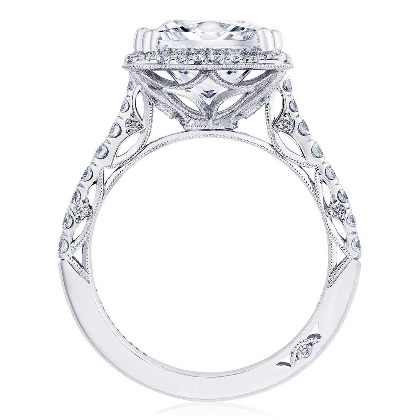 Princess Bloom Engagement Ring