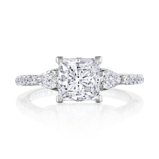 Princess 3-Stone Engagement Ring