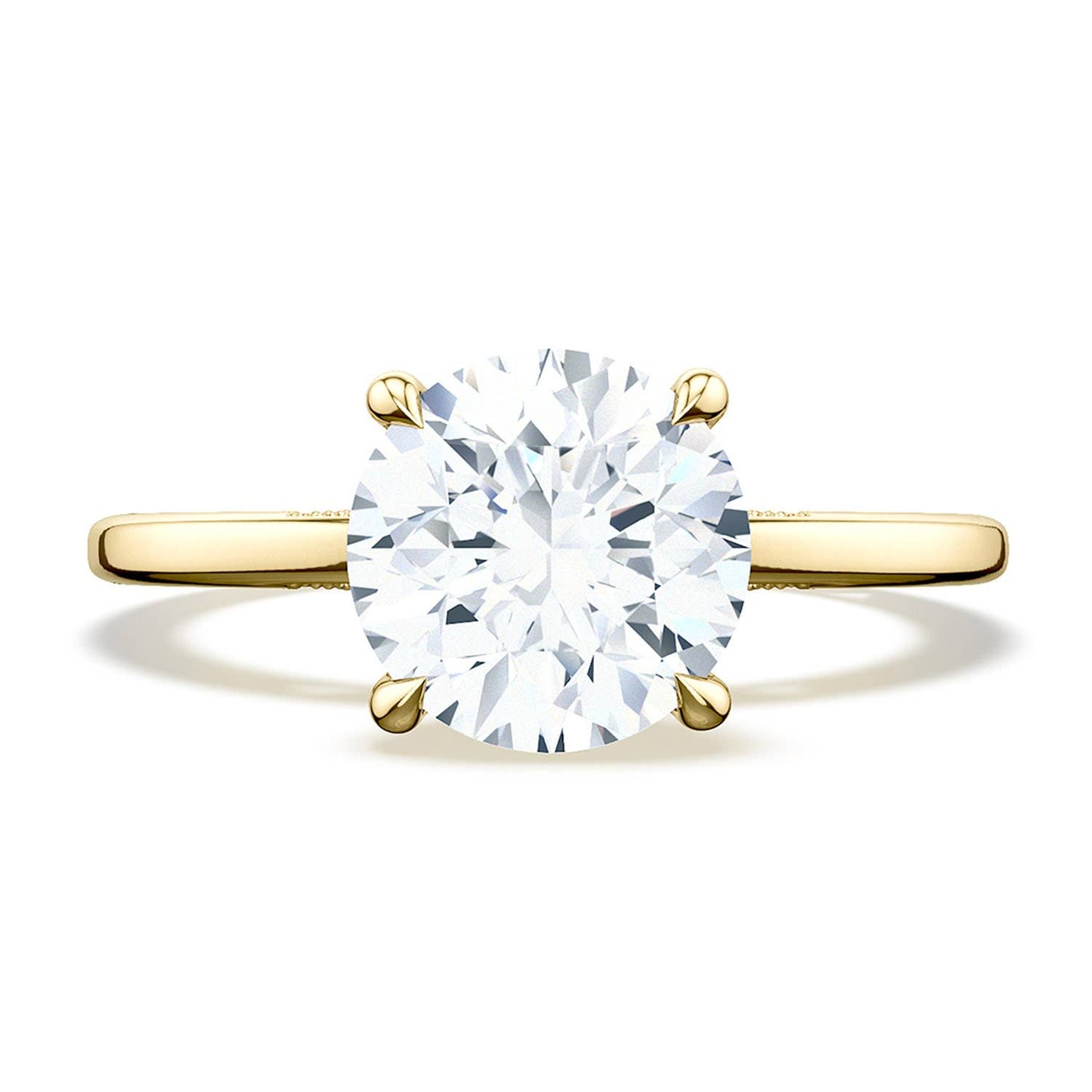 Round Solitaire Engagement Ring