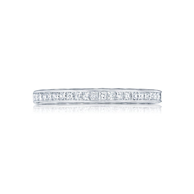 Tacori 18k White Gold Starlit Diamond Wedding Band (0.4 CTW)