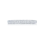 Tacori 18k White Gold Starlit Diamond Wedding Band (0.4 CTW)