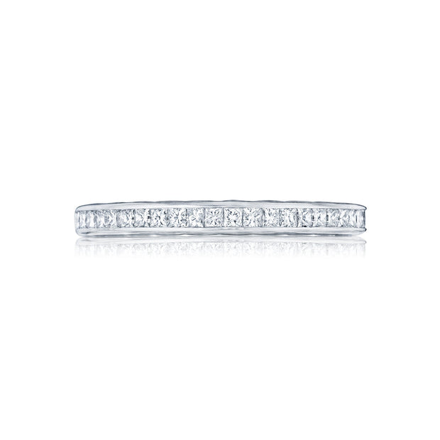 Tacori 18k White Gold Starlit Diamond Wedding Band (0.4 CTW)