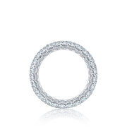 Tacori 18k White Gold Starlit Diamond Wedding Band (1.45 CTW)