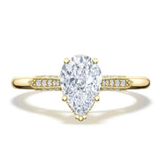 Pear Solitaire Engagement Ring