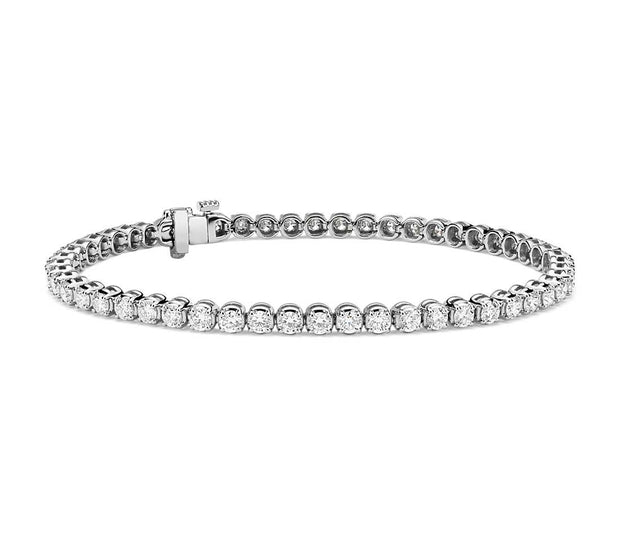 Tennis Bracelet 18KW 7.30 SB871 - 157142