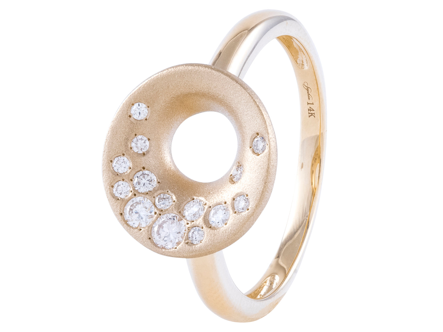 0.19 Ct Diamond 14K Yellow Gold