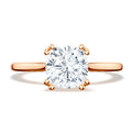 Cushion Solitaire Engagement Ring