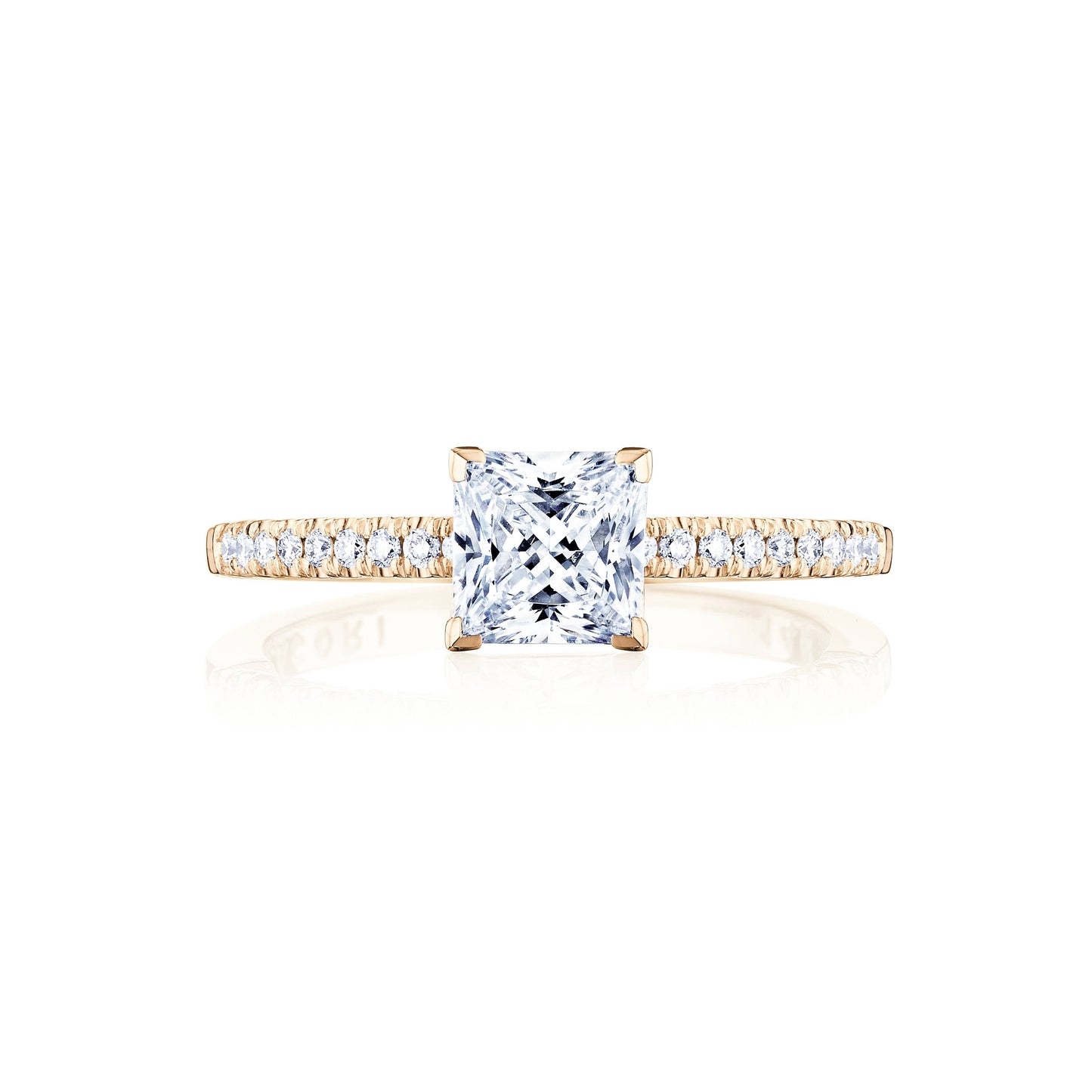 Princess Solitaire Engagement Ring