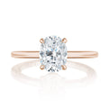 Oval Solitaire Engagement Ring