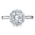 Round Bloom Engagement Ring