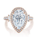 Pear 3-Stone Engagement Ring