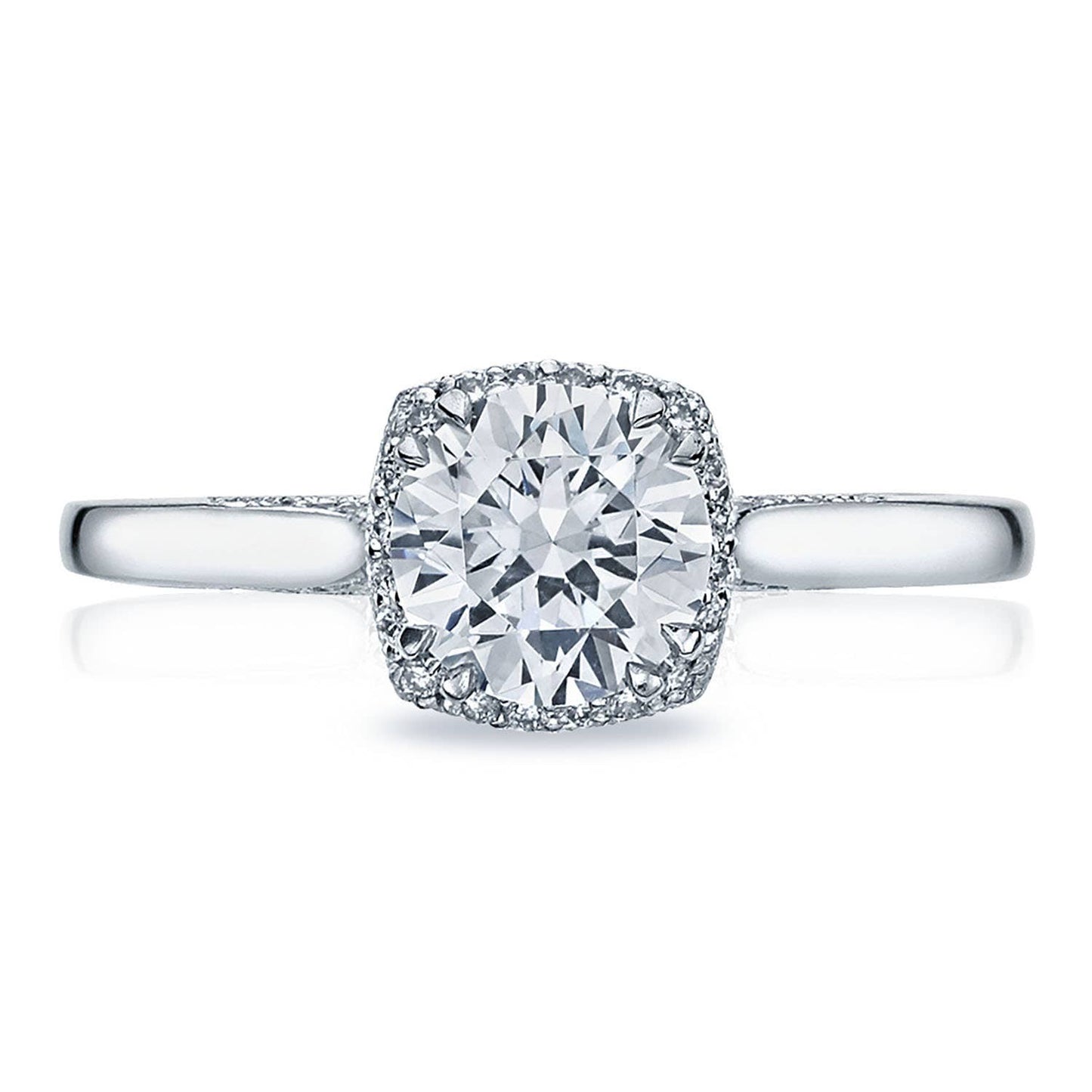 Round Bloom Engagement Ring