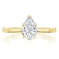 Pear Solitaire Engagement Ring