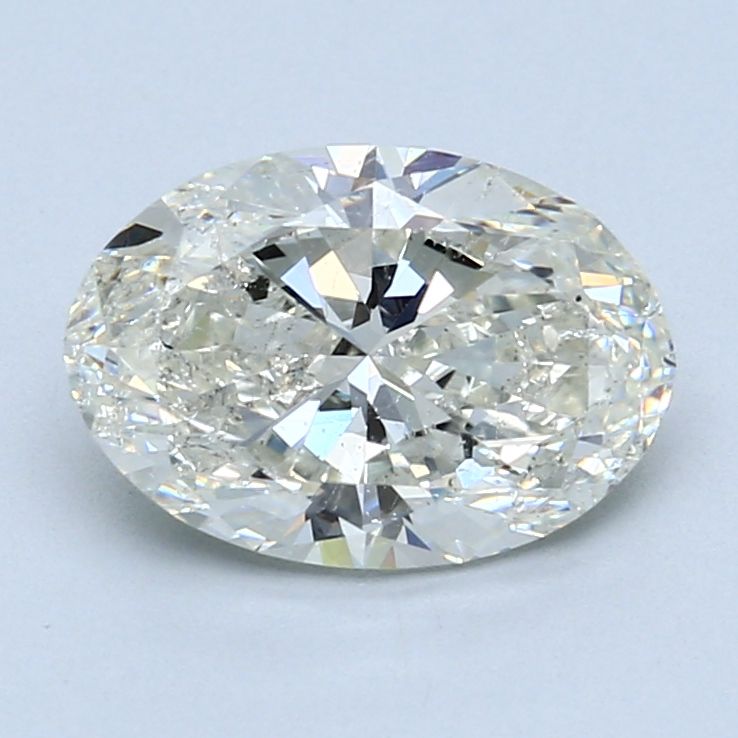 2.20 Carat Oval GIA Natural Diamond, With Certificate ID 1453534544