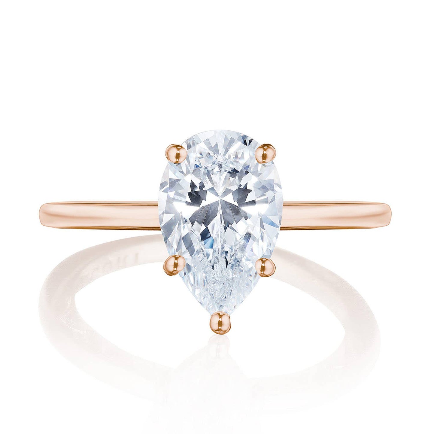 Pear Solitaire Engagement Ring