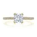 Princess Bloom Engagement Ring