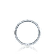 Tacori Platinum Sculpted Crescent 5mm Wedding Band (0.45 CTW)