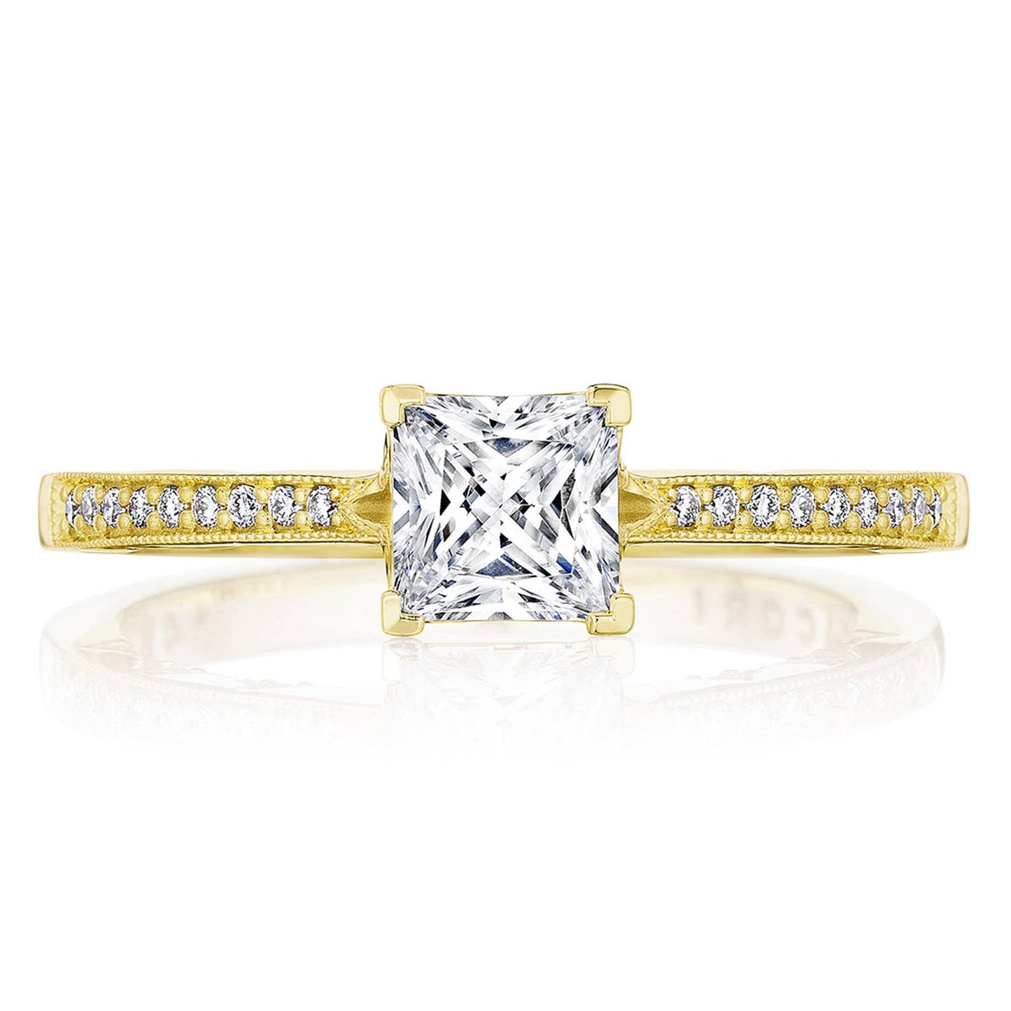 Princess Solitaire Engagement Ring