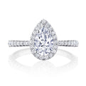 Pear Bloom Engagement Ring