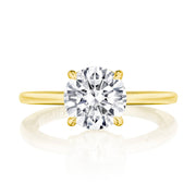 Round Solitaire Engagement Ring