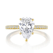 Pear Solitaire Engagement Ring