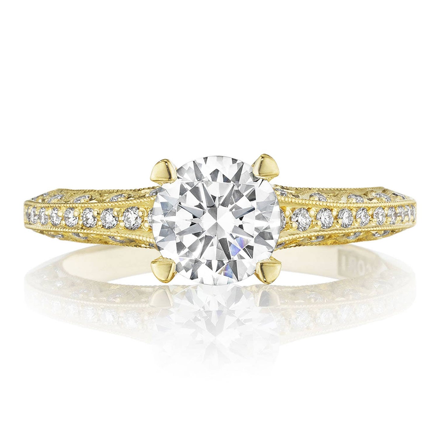 Round Solitaire Engagement Ring