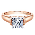 14K Rose Gold Engagement Ring