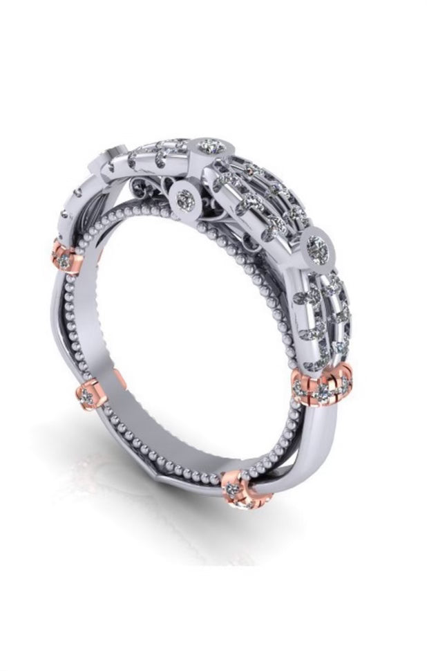 Verragio Women's Diamond Wedding Band  PARISIAN-DL109W