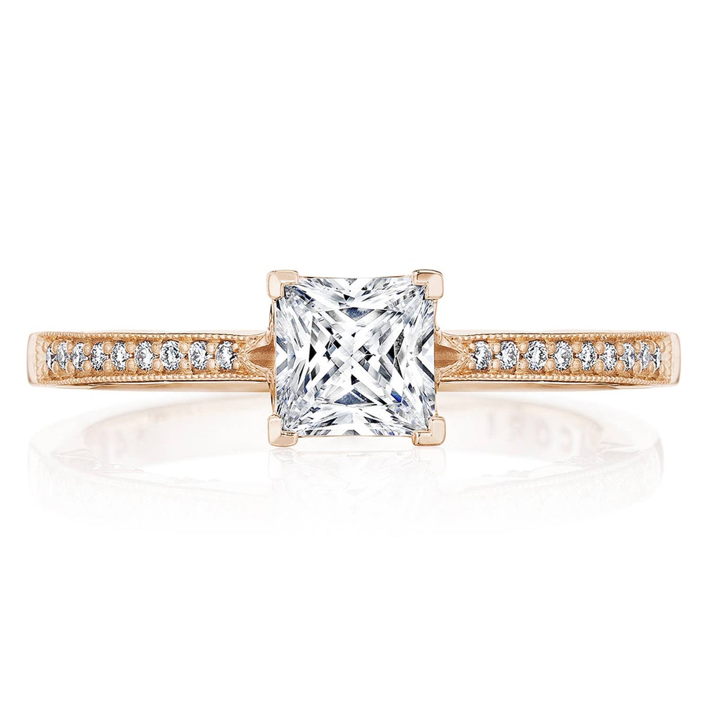 Princess Solitaire Engagement Ring