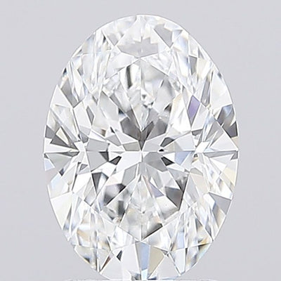 2.50 Carat Oval IGI Labgrown Diamond, With Certificate ID LG667451403