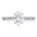 Oval Solitaire Engagement Ring