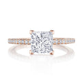 Princess Solitaire Engagement Ring