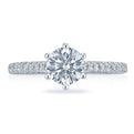 Round Solitaire Engagement Ring